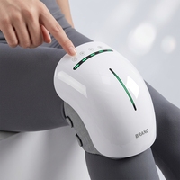 Kabelloses Vibrations-Kniemassagegerät mit Wärmefunktion und Rotlichttherapie 620-650 nm