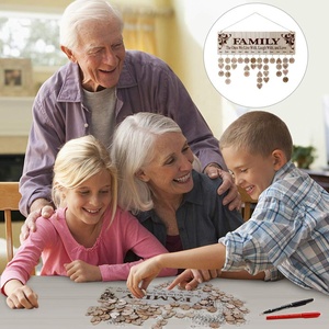 FAI DA <span class=keywords><strong>TE</strong></span> In Legno Perpetual Di Compleanno Promemoria di Attaccatura di Parete di Bordo Calendario - Product Image 5