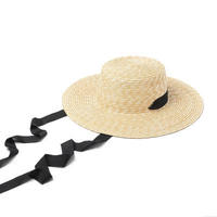 Nouveau gros luxe manque large bord Pot soleil blé chapeaux de paille vente chaude grands chapeaux de paille pour femmes et hommes unisexe