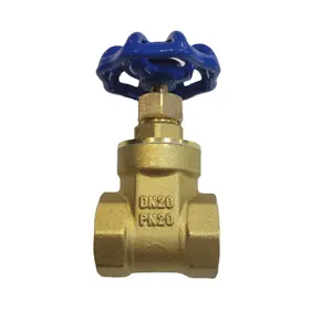 Quick Response Supplier Gate Valve Best Quality Non Rising Brass Water Female Thread General Small Manual Plastic Valve