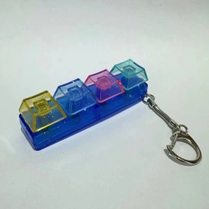 Porte-clés transparent anti-stress à boutons à pression pour adultes, idéal comme cadeau d'entreprise pour Halloween et Noël, best-seller - Product Image 4