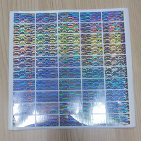 Étiquettes de sécurité holographiques personnalisées YBS, anti-contrefaçon, à effet VOID, autocollantes, avec code QR à gratter pour