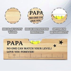 Regalo para Cocinas, Bares, Fiestas, Hija, Hijo, Nivel de burbuja de madera, Día del Padre, Cumpleaños, San Valentín, Navidad, De la parte de la hija, Esposa - Product Image 3