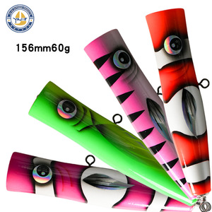 Señuelo de madera tipo Popper de 60g y 156mm para pesca en agua salada - Product Image 3