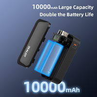 Batterie externe Zealot Power Bank Y5500 10000mAh Li-Polymère avec entrée/sortie Type-C, charge rapide 18W pour téléphone portable et utilisation en extérieur