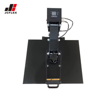 220V manuel transfert de chaleur estampage Machine 60*40 plat pressage pour T-Shirt impression forage à chaud vêtements nouvel état en gros