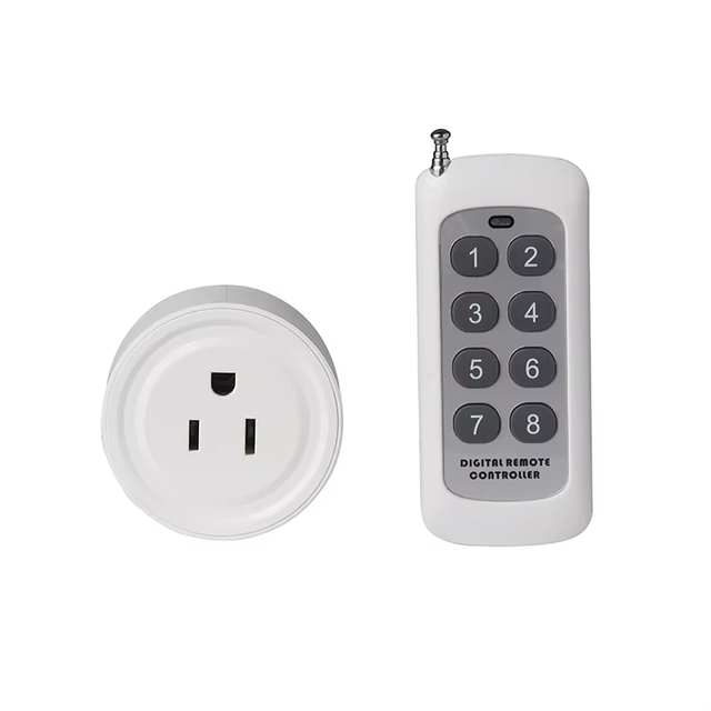 VNX Wholesale Wireless Wifi Remote Control Home Power Mini Electrical Smart Socket Plug Wall Socket and Switch