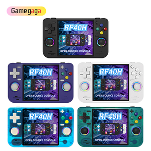 เครื่องเล่นเกมพกพา X RF40H Retro หน้าจอ 4.0 นิ้ว ความละเอียด 720*720 ระบบโอเพ่นซอร์ส Linux ชิป RK3326 แบตเตอรี่ 4000mAh รองรับอีมูเลเตอร์มากกว่า 30 ตัว - Product Image 1
