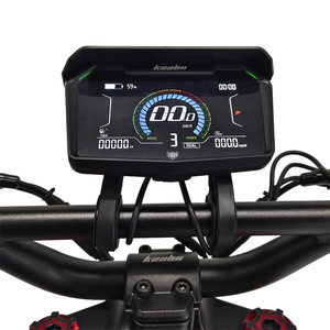 Nuevo en Stock en la UE, Patinete Eléctrico <span class=keywords><strong>KAABO</strong></span> <span class=keywords><strong>Wolf</strong></span> <span class=keywords><strong>Warrior</strong></span> X MAX 60V 27Ah, Motor de 1100W*2, <span class=keywords><strong>10</strong></span> Pulgadas, 70km/h, Motor Dual de 2200W - Product Image 3