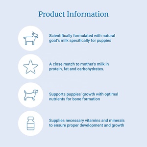 Козье молоко для щенков Полный крем козье молоко порошок для щенков котят питомцы собаки добавка и витамин обогащен цветной - Product Image 3