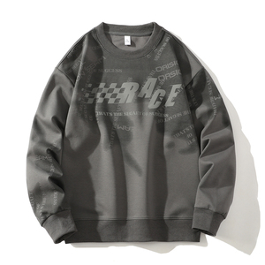 Suéter para Hombre, Otoño 2025, Nuevo Estilo Juvenil Europeo, Camiseta de Manga Larga, Cuello Redondo, Transpirable, Fresco y Moderno - Product Image 3