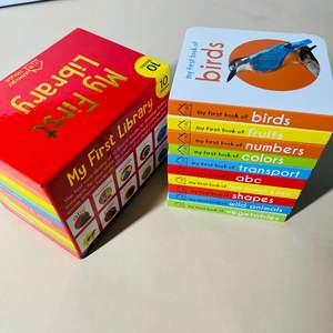 Mi Primera Biblioteca, Juego de Libros de Palabras <span class=keywords><strong>para</strong></span> la Educación Temprana y el Desarrollo Cognitivo de Niños, Versión Original <span class=keywords><strong>en</strong></span> Inglés, 10 Volúmenes <span class=keywords><strong>en</strong></span> Caja - Product Image 5