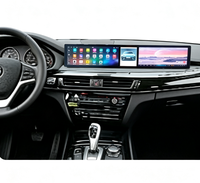 Autoradio Android à écran tactile 2K de 10,25 pouces à triple écran adapté aux modèles BMW Série 7 NBT 2013-2017 avec CarPlay GPS
