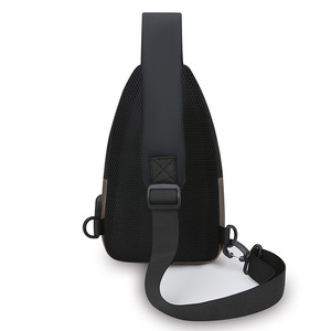 Men's Crossbody Bag Fashionable Chest Bag Multi-functional Single Shoulder Bag For Everyday Use Gray Black Blue Green - Product Image 4