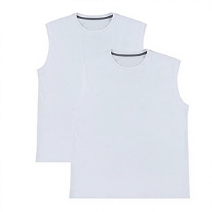 Wholesale <b>Men's</b> Breathable Knitted Cotton Summer Solid Color Loose Japanese Sports Comfortable Sleeveless <b>Vest</b> - Product Image 1