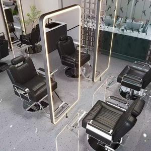 High Quality Modern Style Tiltable <b>Barber</b> <b>Chair</b> Multi-Function with Hot Leather for Hotels Beauty Salons Spas - Product Image 2
