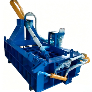Presse à balles hydraulique industrielle automatique la plus vendue pour le compactage de ferraille, de canettes en acier et d'aluminium - Product Image 1