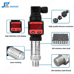 산업용 CE 인증 압력 트랜스미터 4-20mA 신호 고정밀 센서 물 공기 및 진공 측정용 - Product Image 2