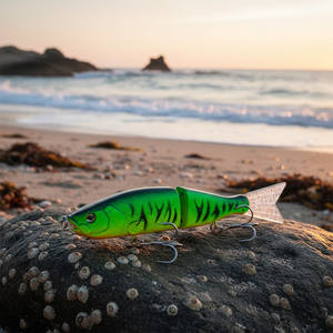 Рыболовная приманка Hengjia, 17,5 см, 55 г, составная, твердотельная, для ловли басса, щуки, в пресной и соленой воде, искусственная приманка-свимбейт - Product Image 2