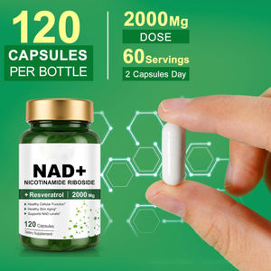 Suplemento de Nicotinamida Ribósido NAD+ de Alta Calidad OEM, Suplemento Premium para el Cuidado de la Salud para Apoyar el Envejecimiento de la Piel - Product Image 4