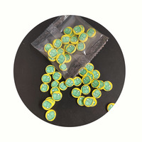 Figurine de Noël en Argile Polymère Dinosaure Vert Créative 500 g/Lot