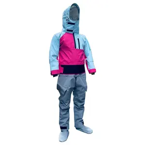 Nuevo Traje de Kayak para Mujer, Traje Seco de Una Pieza, Impermeable y Transpirable, para Kayak, Rafting, Piragüismo, Remo, SUP, <span class=keywords><strong>Surf</strong></span> y Pesca - Product Image 4