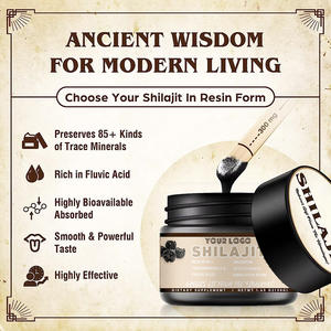 Suplemen Herbal Produk Ayurveda murni Resin Himalaya murni kaya akan asam Fulvic meningkatkan kesehatan reproduksi dan Libido - Product Image 5