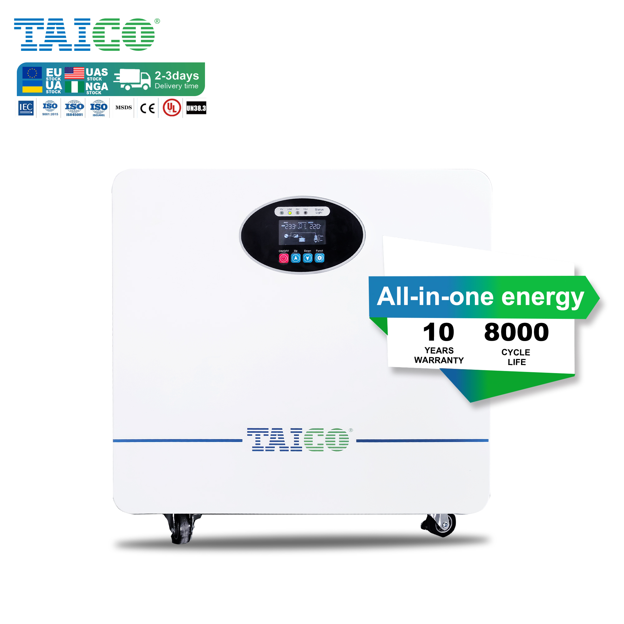 Портативная солнечная электростанция 1kwh 110V 220V генератор энергии Портативный аварийный источник питания