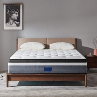 Matelas hybride moderne en mousse à mémoire de forme et ressorts ensachés, compressé sous vide, enroulable, taille King/Twin, mobilier de maison