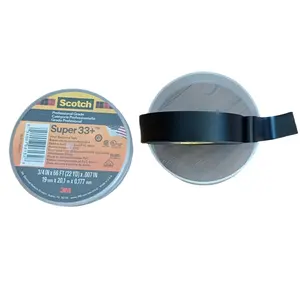 electrical tape waterproof, flame retardant and high temperature resistant Super 33+ electrical insulation tape