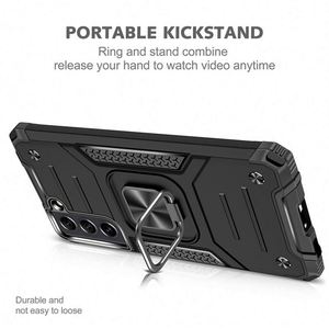 เคสกันกระแทกสำหรับ Samsung Galaxy S21 FE เคสโลหะอะลูมิเนียมพร้อมที่ยึดแม่เหล็ก - Product Image 3