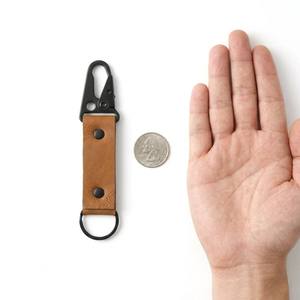 Llavero de Cuero Sintético Grabable con Láser y Logotipo Personalizado, Llaveros y <span class=keywords><strong>Mosquetones</strong></span> Promocionales de Cuero PU Vintage - Product Image 4