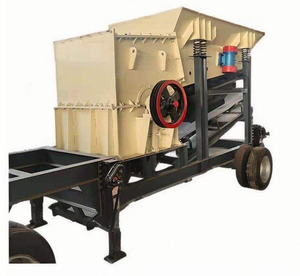 Wuxing Wheel Type Box Crusher Machinery Motor Gear Bearing 22*2W 380V 1 Year Warranty Durable Easy Operate Aerated Bricks <strong>Sand</strong> - Product Image 2