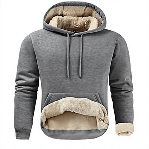 Sweat à capuche en polaire Sherpa pour homme, chaud pour l'hiver, pull Teddy personnalisé, sweat à capuche Teddy en polaire pour homme, sweat Sherpa surdimensionné - Product Image 3