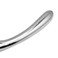 Bâton de massage de la prostate à double extrémité en acier inoxydable pour le point G Stimulateur de point P en métal pur pour le pénis Plug anal Dildo Sex Toy