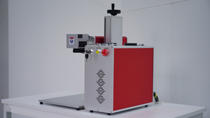 Machine de marquage laser à fibre UV CO2 à grande vitesse JPT LP pour l'impression sur métal de grande taille avec support de feuille rotatif - Product Image 5