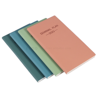 Morandi 2025 Mini tragbarer Taschen planer Spanisch A6 Daily Schedule Notebook 60 Hart leder faden Nähen A3 A4 Papier optionen