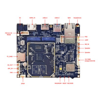 Placa de desarrollo integrada personalizada del fabricante compatible con Android 12EDP LCD y puertos serie UART ricos