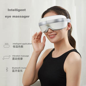 Masseur oculaire intelligent de haute qualité fabriqué en Chine, chaud et froid, multi-conducteurs, massage vibrant, lunettes de massage, musique Bluetooth, télécommande sans fil - Product Image 4