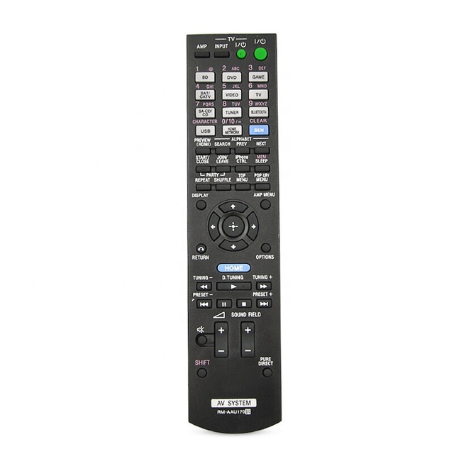 RM-AAU170 Remote Control for Sony STR-DA4600ES STRDH540 STR-DH540 STR-CT550WT Audio/Video AV Receiver Home Theater System