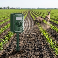 Répulsif Solaire Ultrasonique pour Chiens, Chats, Ours, Cerfs, Porcs et Autres Nuisibles – Utilisation Extérieure – Usine OEM avec 17 Ans d'Expérience
