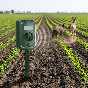 Repelente Ultrasónico Solar para Perros, Gatos, Osos, Ciervos y Cerdos, Control de Plagas, Uso en Exteriores, 17 Años de Experiencia de Fábrica OEM - Product Image 1