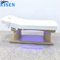 Lit de massage électrique réglable à 4 moteurs, populaire pour les salons de beauté, les écoles, les hôtels, les gymnases, les sous-sols et les traitements de ventouses