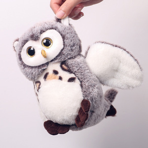 Peluche <span class=keywords><strong>Hibou</strong></span> Super Douce avec Rembourrage en Coton PP, Cadeau d'Anniversaire Adorable pour Enfants, Vente en Gros ODM - Product Image 2