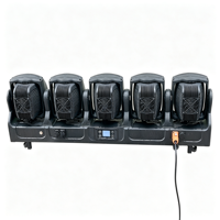 Tornado TB5 IP65 5x120W RGBL LED, même bibliothèque de canaux ACME, projecteur LED auxiliaire extérieur à tête mobile simple avec effet Wobble, connectable