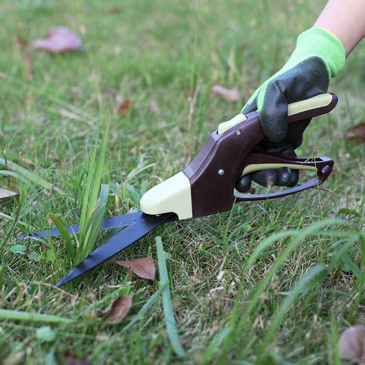 Winslow & Ross 360 Degree Rotation Lawn Mini Grass Cutter Scissor Hand Held Metal Grass Shear