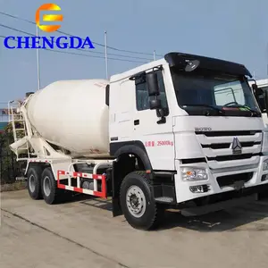 Marka yeni veya kullanılan Sinotruck Howo 6x4 10m 3 çimento tankeri beton harç kamyonu afrika için
