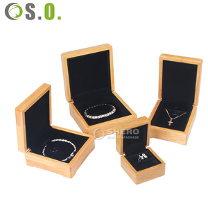 Estuche de Madera Sólida de Lujo, Elegante y Duradero, Venta al Por Mayor de Fábrica, Color y Tamaño Personalizables, para Regalos de Joyería Fina de Oro - Product Image 5