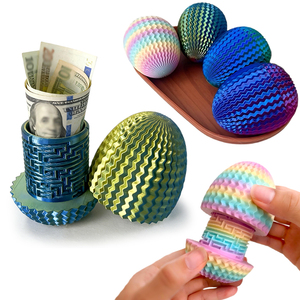 Œuf de dragon surprise imprimé en 3D, puzzle labyrinthe créatif, boîte de rangement pour argent, cadeau décoratif, ornements pour cadeaux - Product Image 5