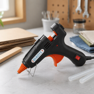 Pistolet à colle chaude de qualité industrielle, applicateur de colle électrique filaire 20W 30W 60W 80W 100W, bâtons de colle de 7 mm 11 mm pour le bricolage - Product Image 6
